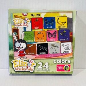 PBS Ellinor Wonder’s why Colors 24 piece puzzle